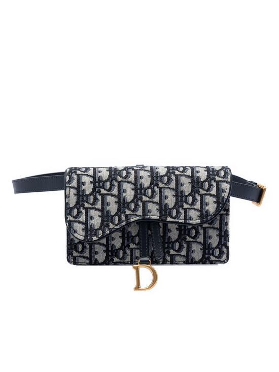 Dior Handbags - Dior Oblique Canvas Saddle Belt Bag #357943D93B